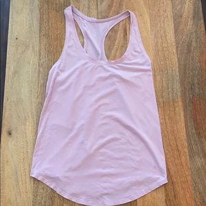 Light Pink/Purple Lulu Lemon Top - Size 4